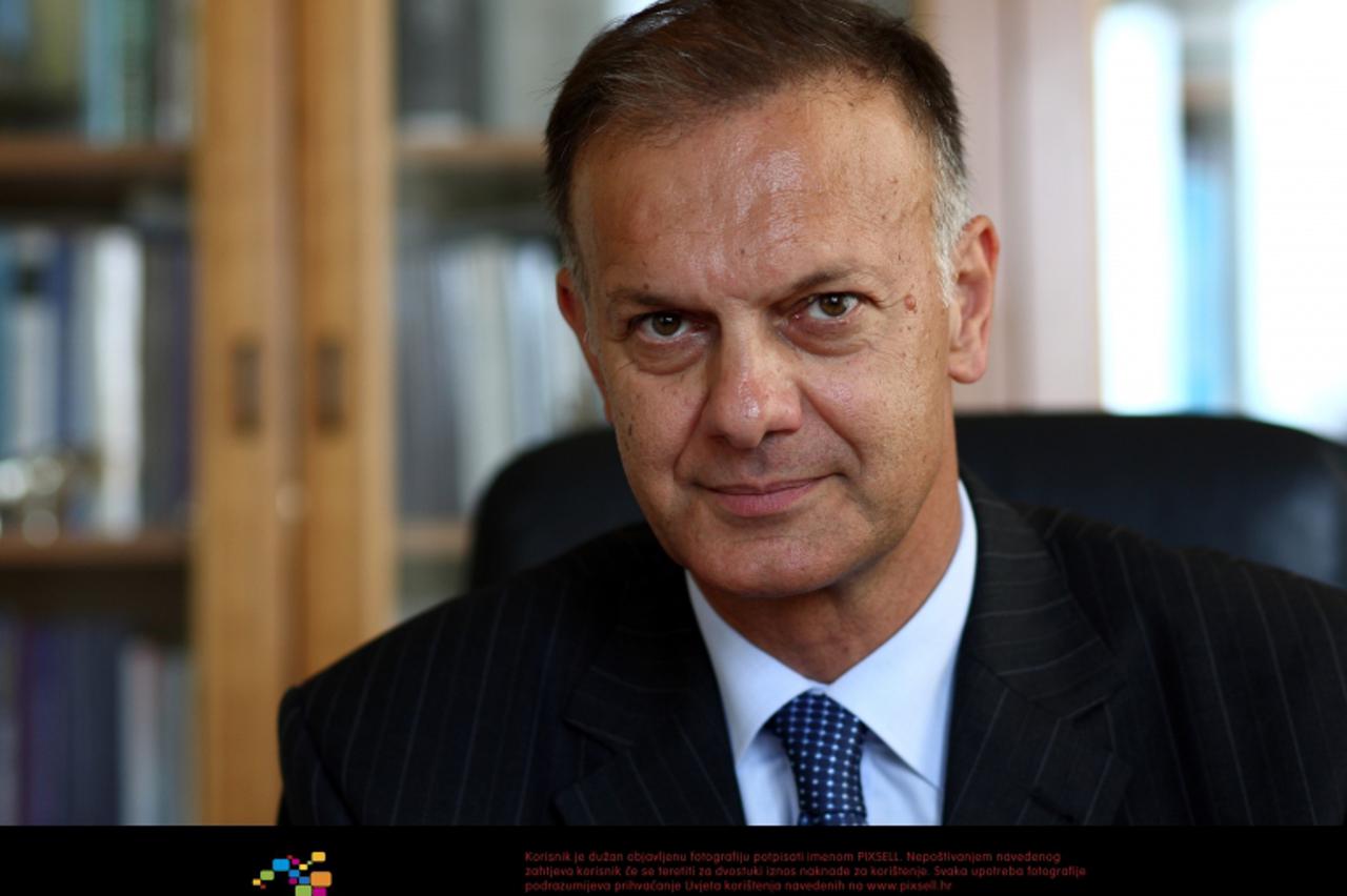 '07.06.2011., Zagreb - Anton Kovacev, predsjednik uprave Hrvatske banke za obnovu i razvitak. Photo: Davor Puklavec/PIXSELL'