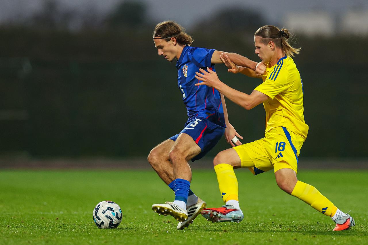 Velika Gorica: Kvalifikacijska utakmica za odlazak na U-21 Europsko prvenstvo, Hrvatska - Ukrajina