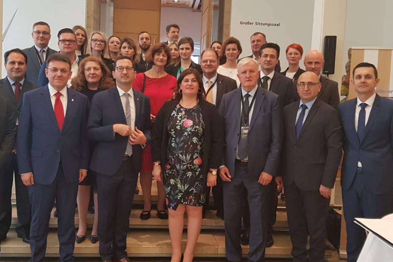 Ministrica Žalac na 11. međunarodnom dunavskom festivalu u Ulmu
