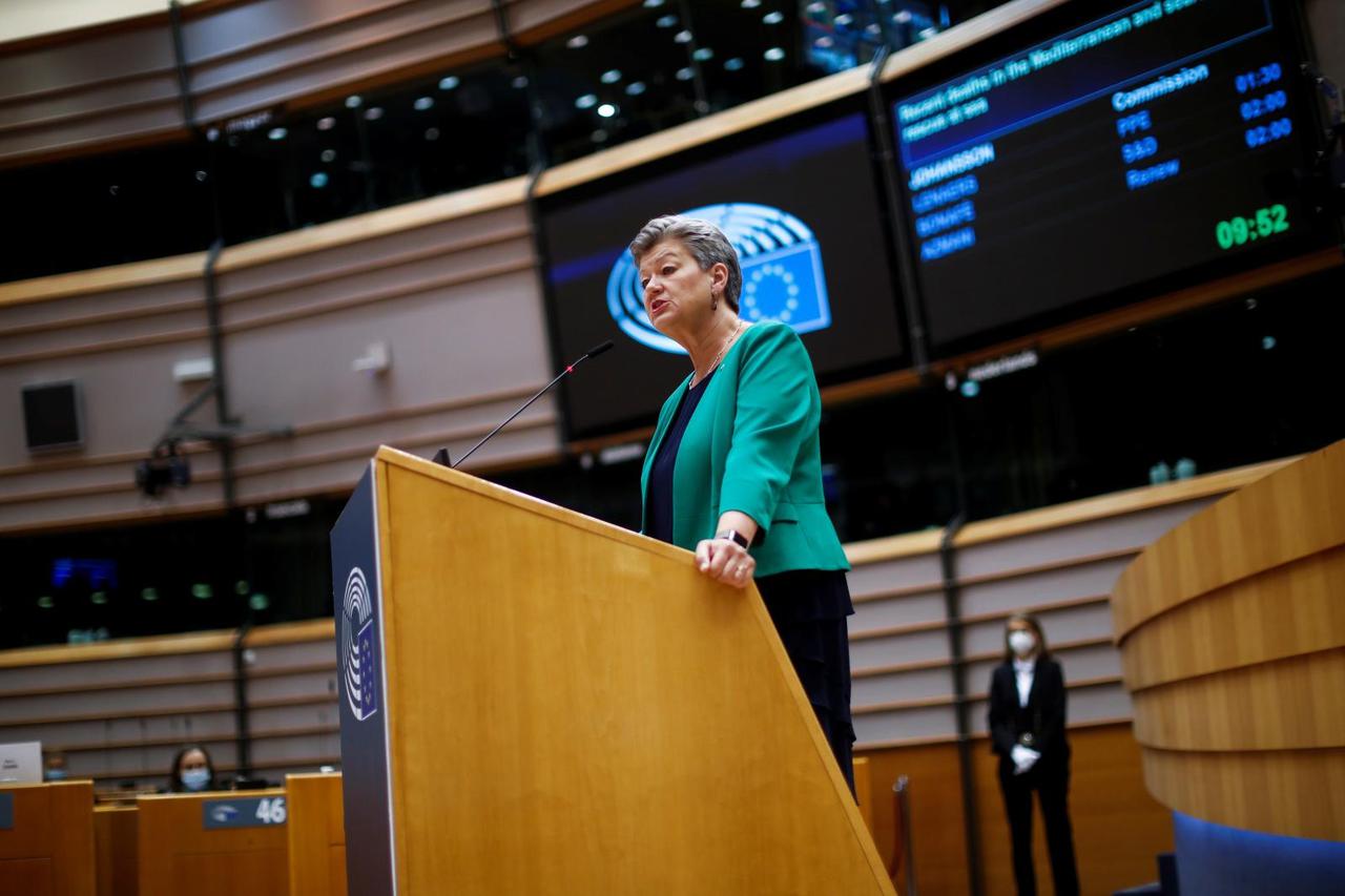 Plenary debate at the European Parliament in Brussels