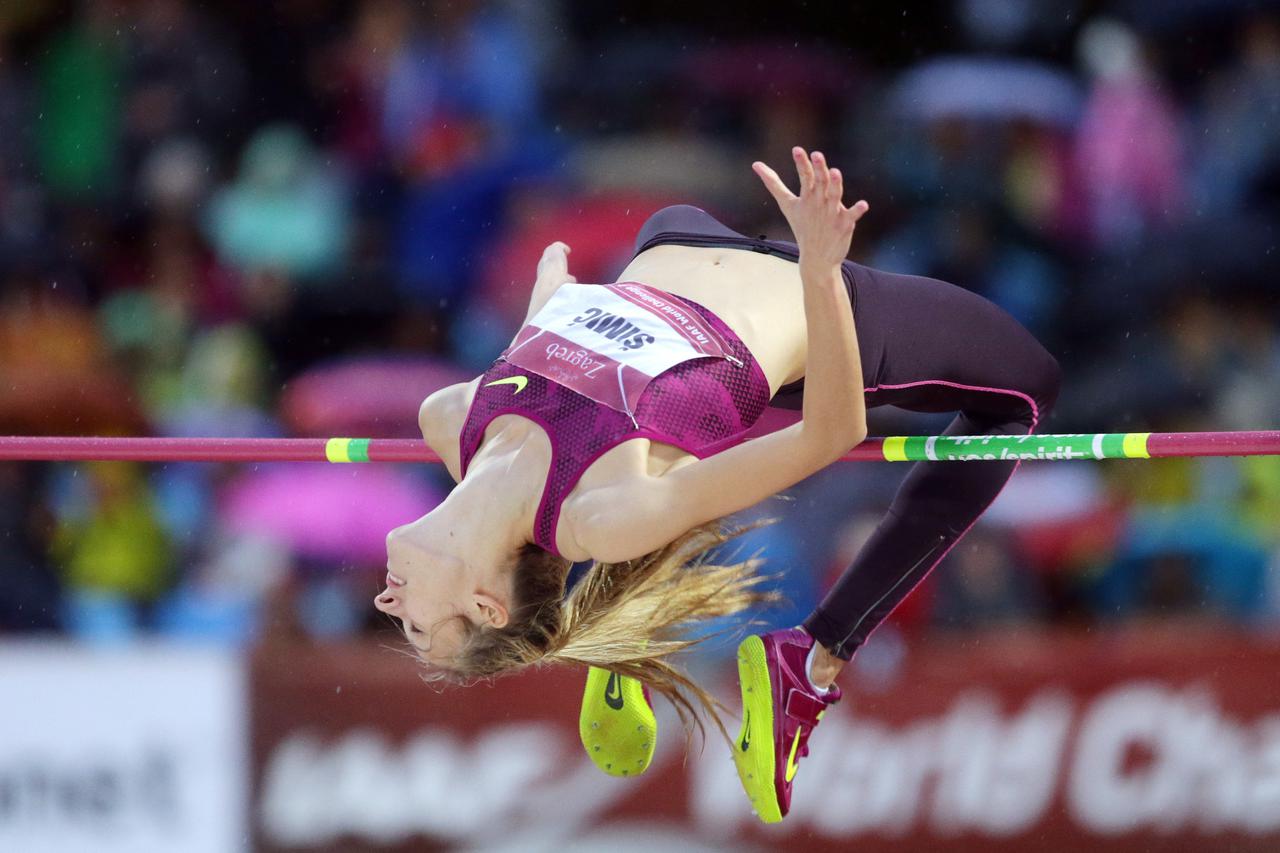 02.09.2014., Mladost na Savi, Zagreb - IAAF World Challenge Zagreb, 64. memorijal Borisa Hanzekovica, vis, zene. Ana Simic.  Photo: Petar Glebov/PIXSELL