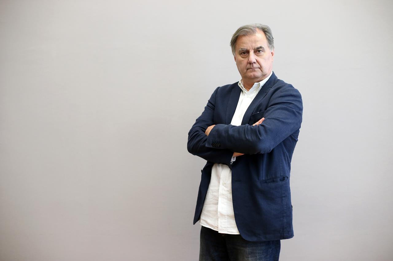 09.07.2015., Zagreb - Arhitekt Nenad Fabijanic projektirao je Trg dr. Franje Tudjmana. Photo: Sanjin Strukic/PIXSELL