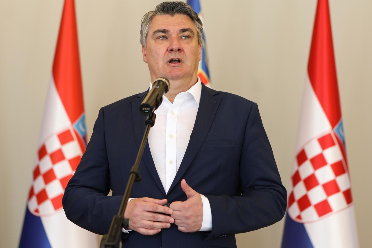 Zagreb: Zoran Milanović održao konferenciju za medije nakon dodjele odlikovanja