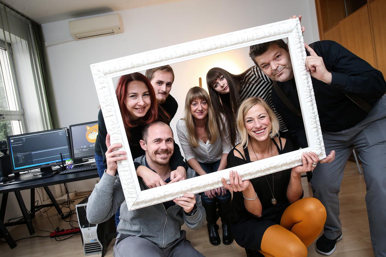 25.11.2016., Zagreb -  Recircle, studio za animirane filmove.   Photo: Petar Glebov/PIXSELL
