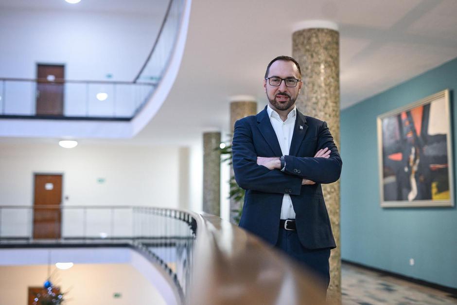 Zagreb: Gradonačelnik Grada Zagreba Tomislav Tomašević