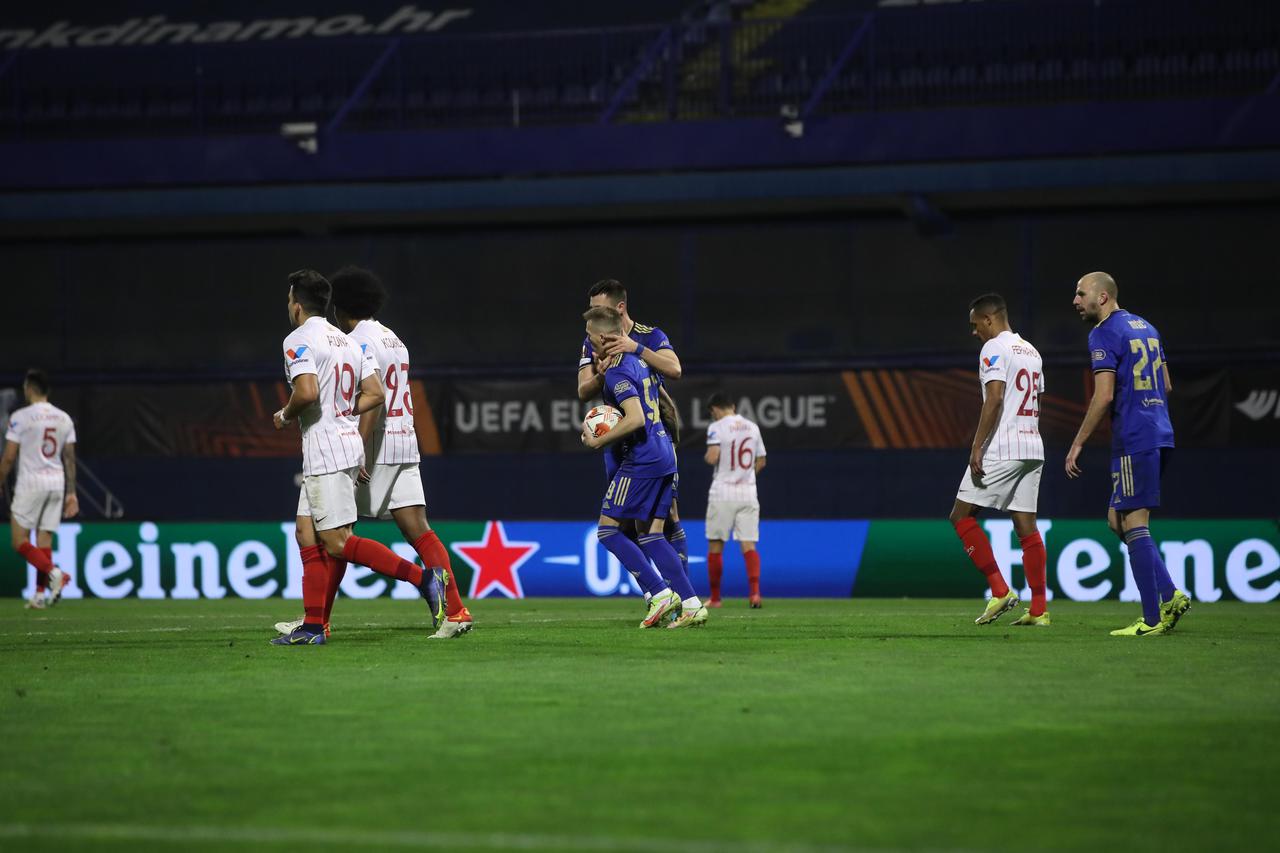 GNK Dinamo i FC Sevilla u uzvratu šesnaestine finala UEFA Europske lige