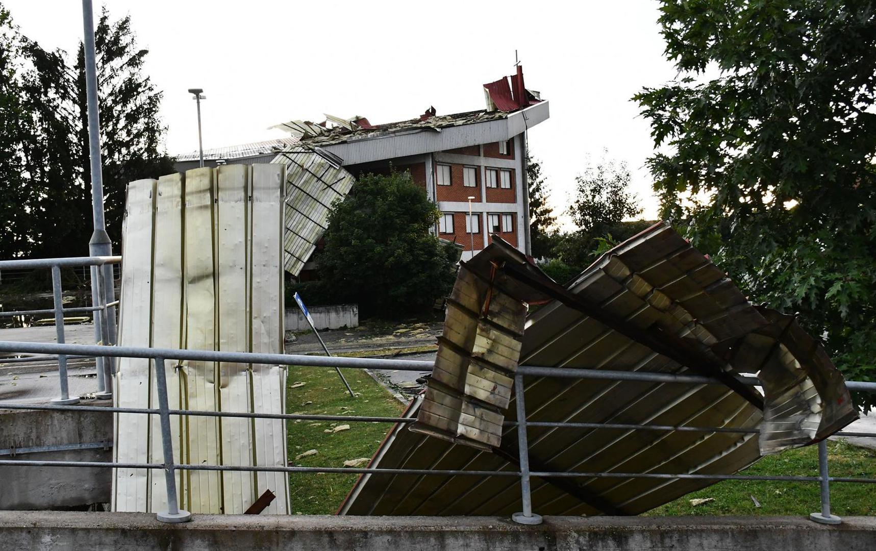 19.07.2023., Slavonski Brod - Posljedice razornog nevremena u Slavonskom Brodu Photo: Ivica Galovic/PIXSELL