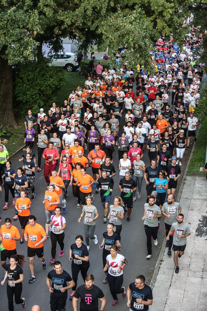 4500 trkača sudjelovalo na poslovnoj utrci B2B Run na Zagrebačkom velesajmu.
