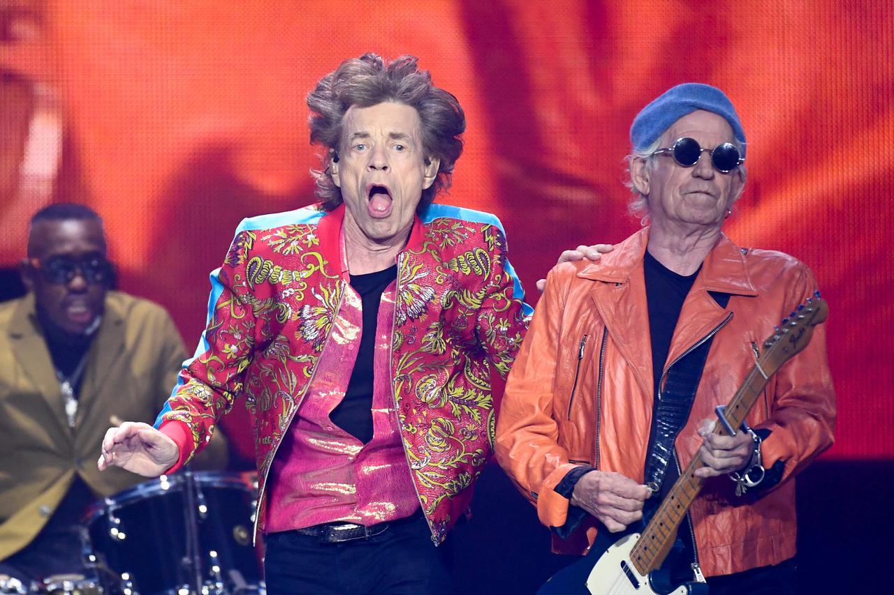 The Rolling Stones'  "Stones Sixty Europe 2022 Tour" concert in Amsterdam