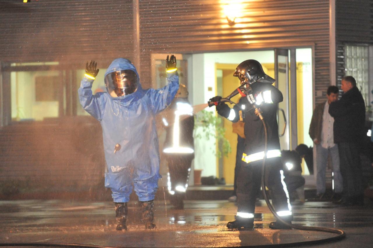 \'18.09.2010., Jankomir, Zagreb - Ocevid u tvornici Portum Ferrum otrovala se i umrla dvojca muskaraca. Photo: Antonio Bronic/PIXSELL\'