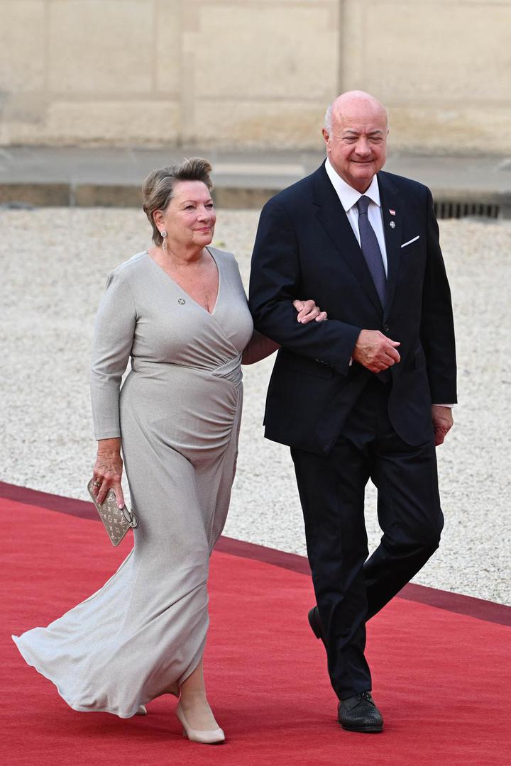 Austrijski kancelar Christian Stocker i njegova supruga Gerda Legenstein