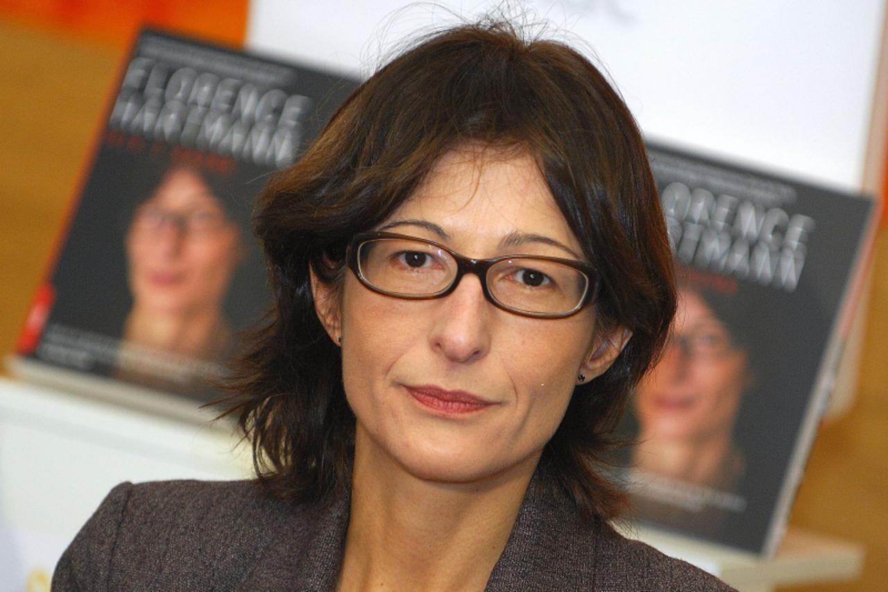 'unutrasnja zagreb, 09.11.2007. florence hartmann, knjiga, mir i kazna  snimio Patrik Macek'