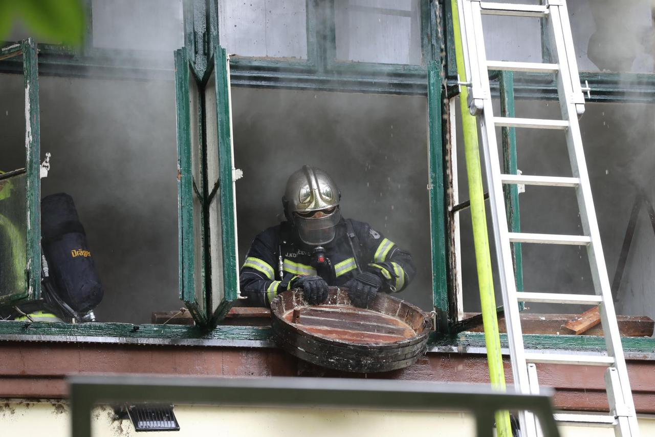 Požar na Trešnjevci