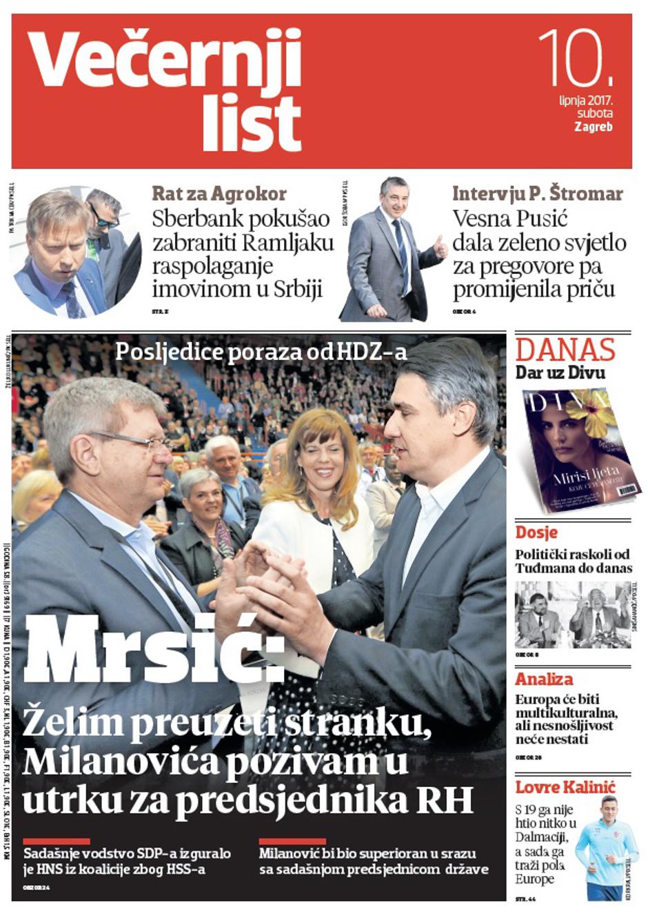 Naslovnica 10.6.2017.