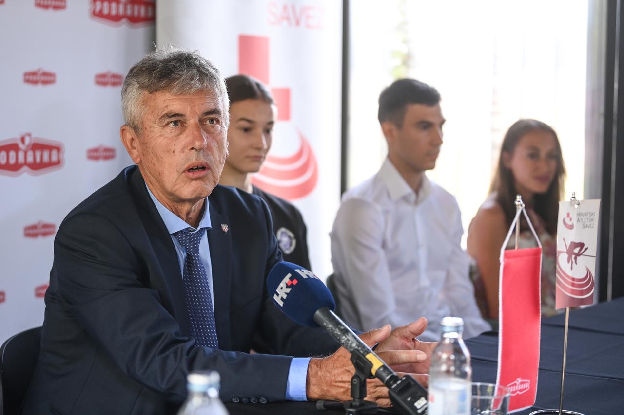 Zagreb: Potpisan ugovor između Hrvatskog atletskog saveza i Podravke