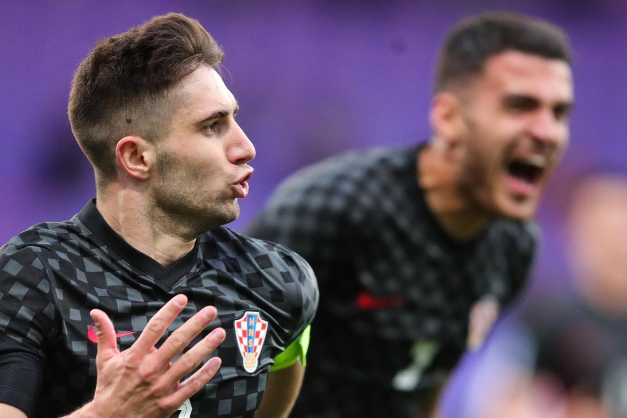 Utakmica četvrtfinala Europskog U21 prvesntva između Španjolske i Hrvatske