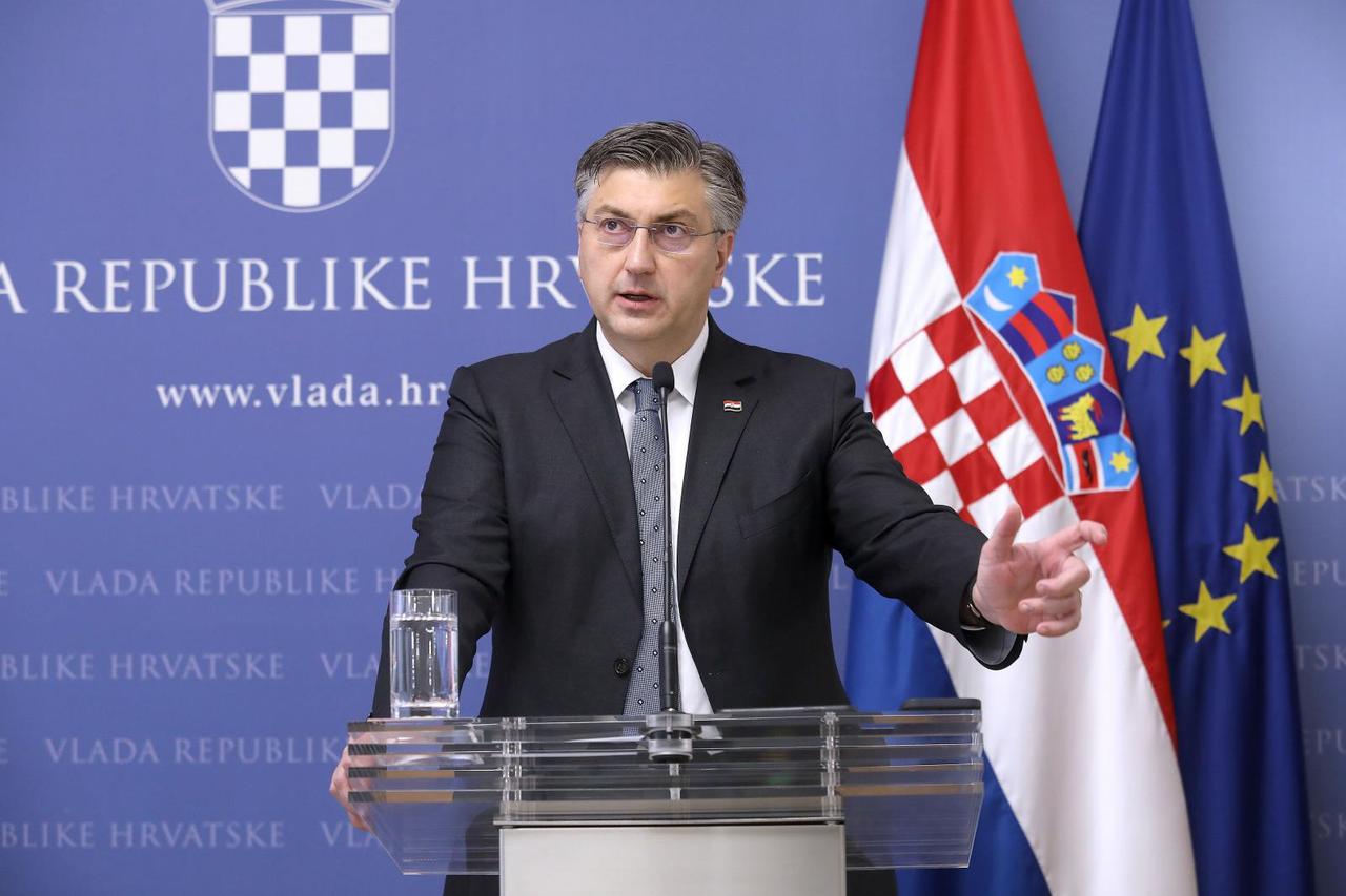 Zagreb: Plenković objavio da će umirovljenici dobiti covid dodatak u iznosima od 400 do 1200 kn
