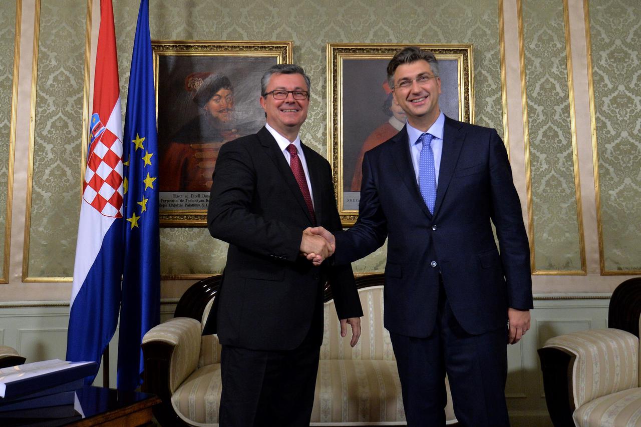 Andrej Plenković Tihomir Orešković