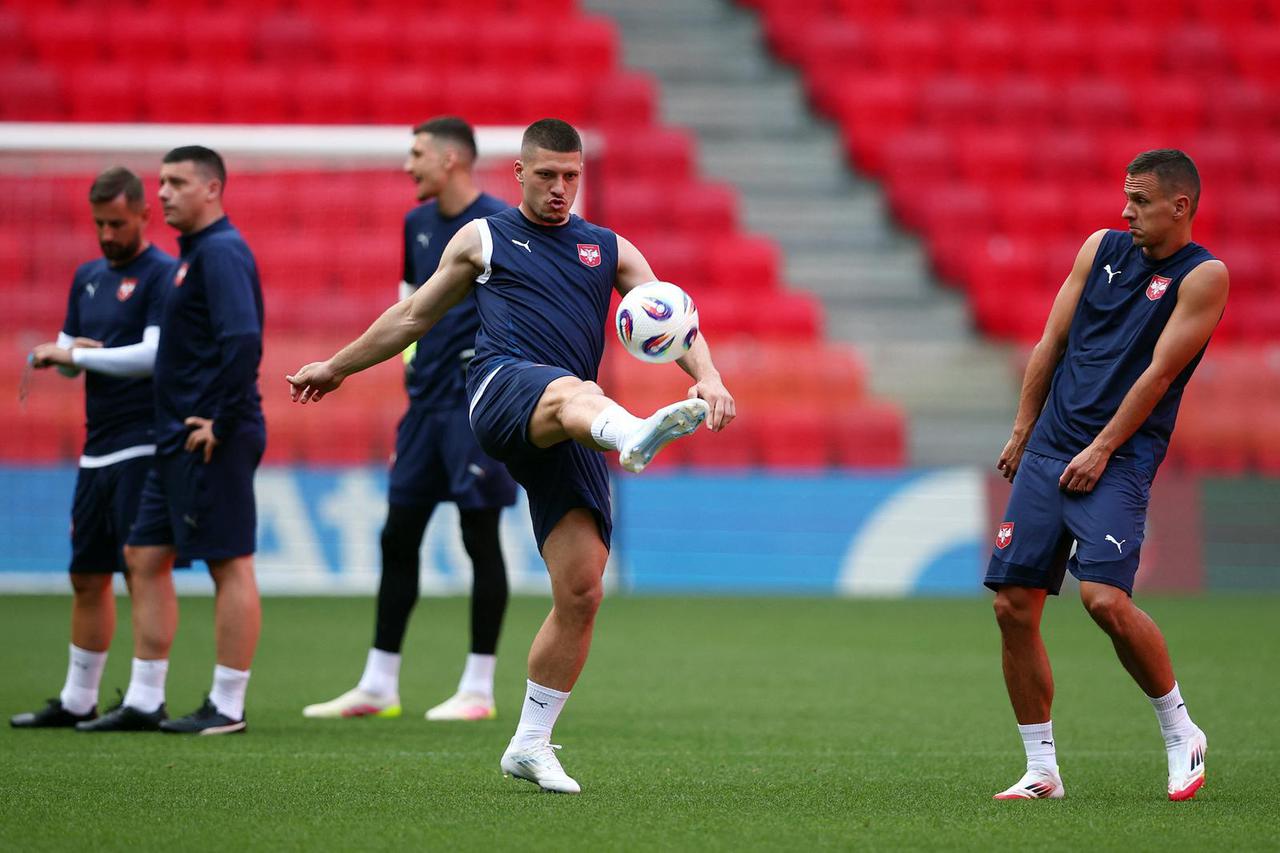 World Cup - European Qualifiers -  Serbia Training