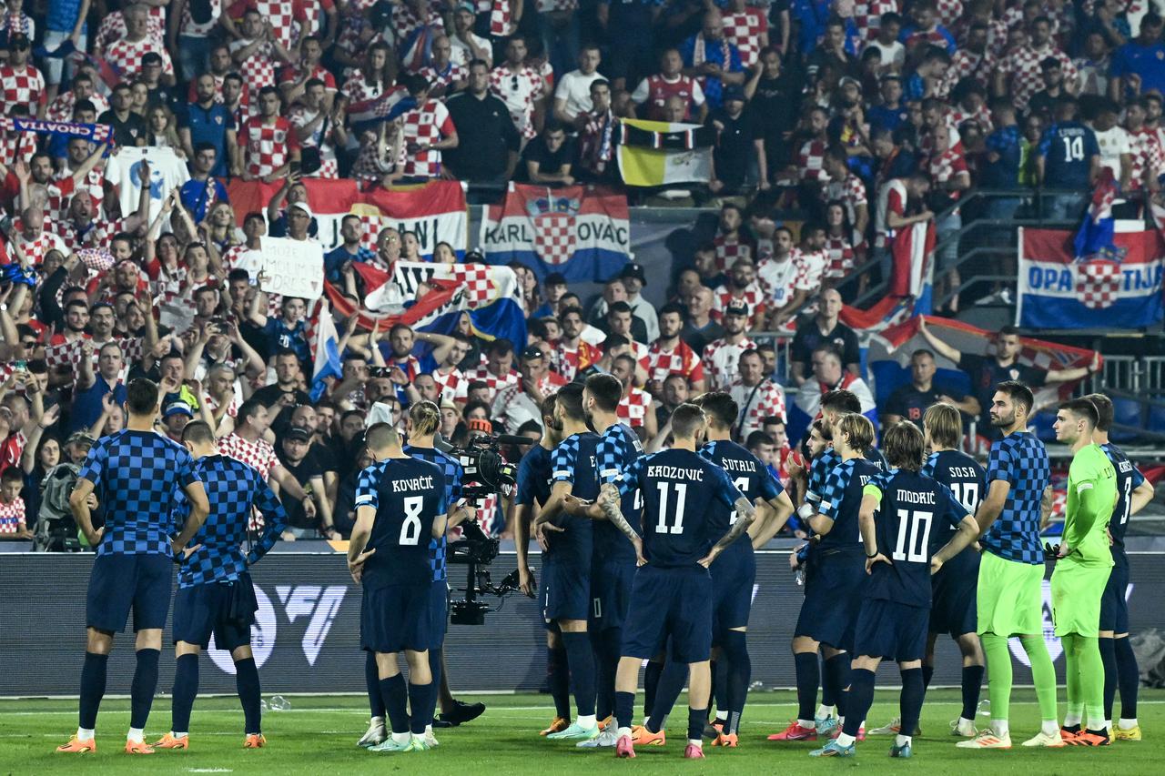 Hrvatska primila medalje za drugoi mjesto na  Ligi nacija