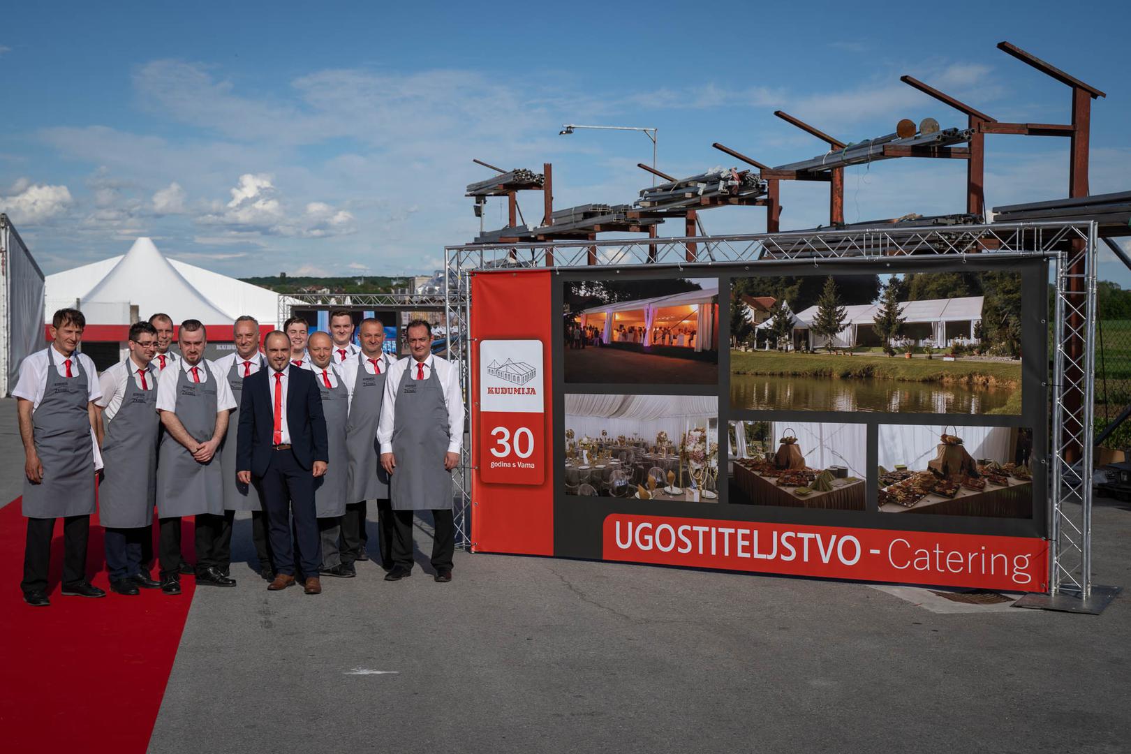 Djelatnici ugostiteljstva tvrtke Kudumija