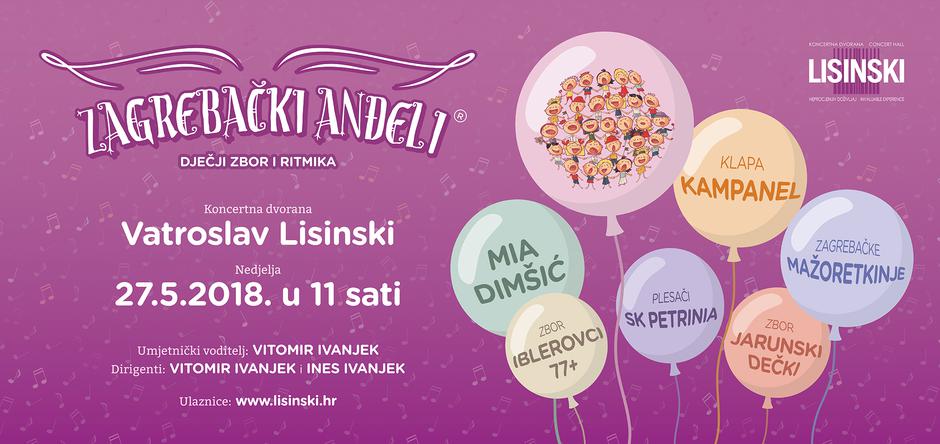 Prvi samostalni koncert dječjeg zbora Zagrebački anđeli®
