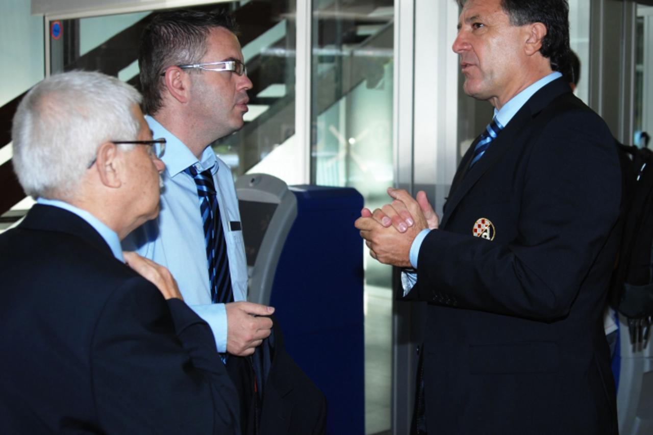 Zdravko Mamić, Siniša Jagodić i Ado Kožul