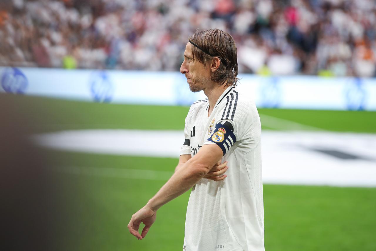 Madrid: Utakmica Real Madrid - Real Sociedad, posljednja u kojoj Luka Modrić igra s dresom Real Madrida