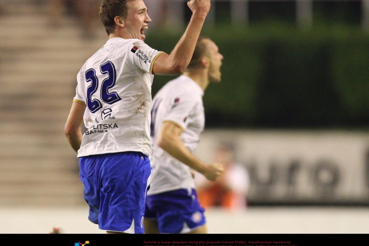 '10.09.2011., Split - Nogometna utakmica 7. kola 1. HNL, NK Hajduk - GNK Dinamo. Mario Maloca. Photo: Igor Kralj/PIXSELL'