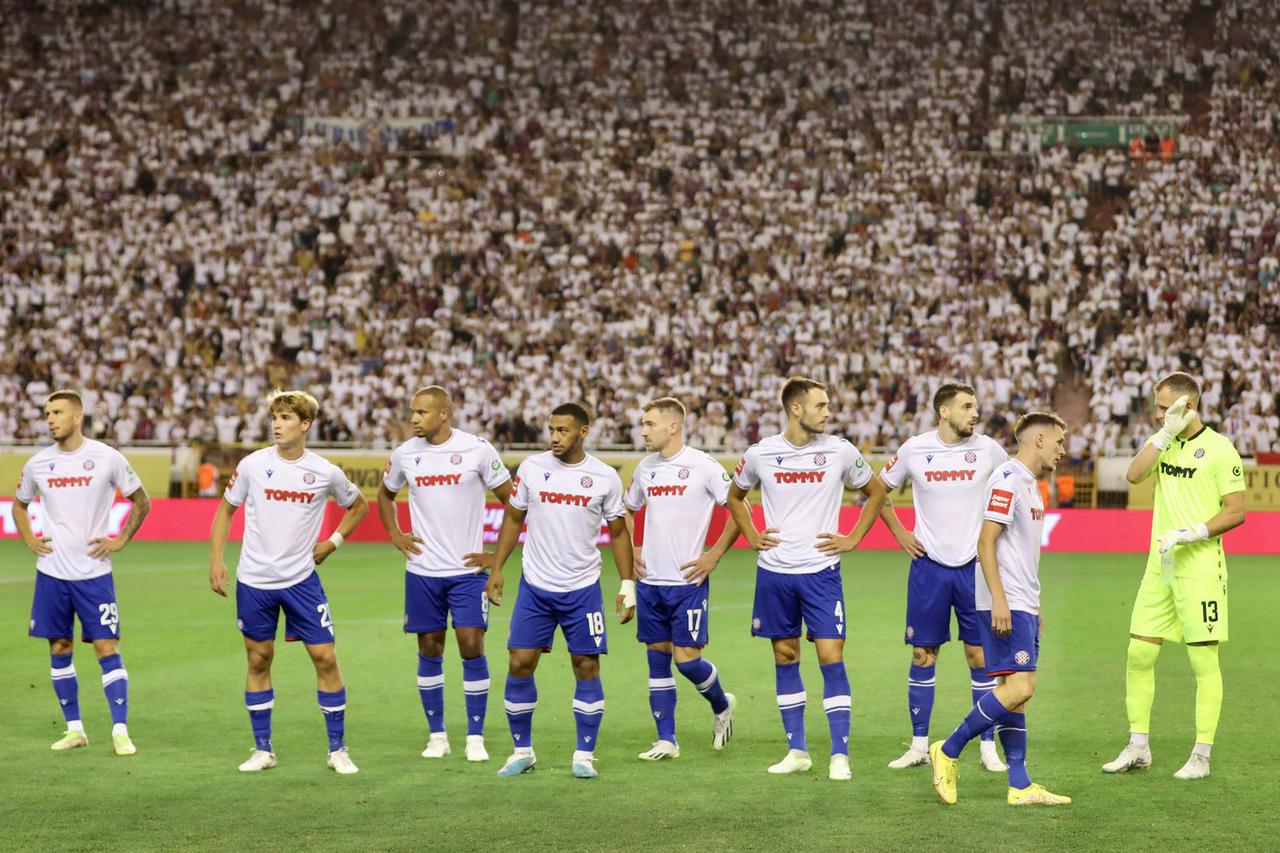 Split: Utakmica 2. kola SuperSport HNL-a između HNK Hajduk i HNK Rijeka
