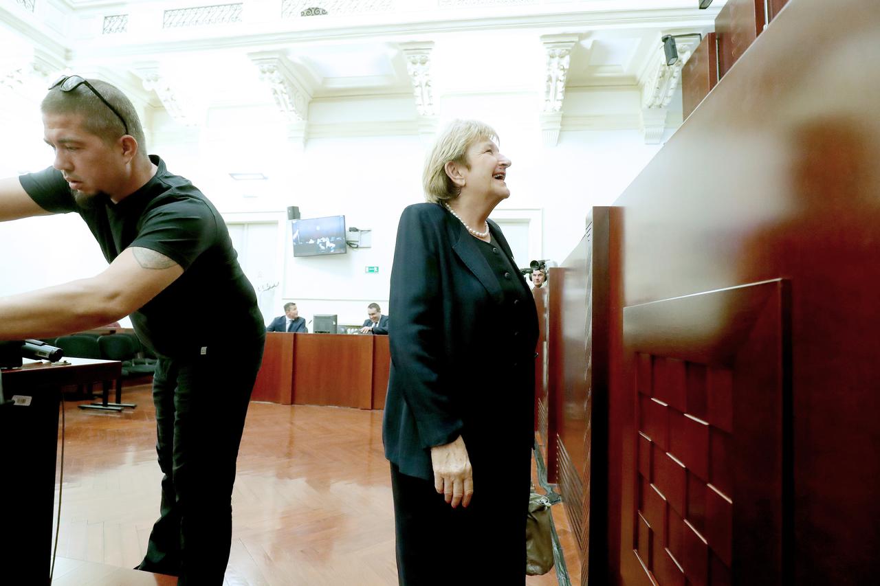 Zagreb: Vida Demarin svjedoči u nastavku suđenja za aferu Agram