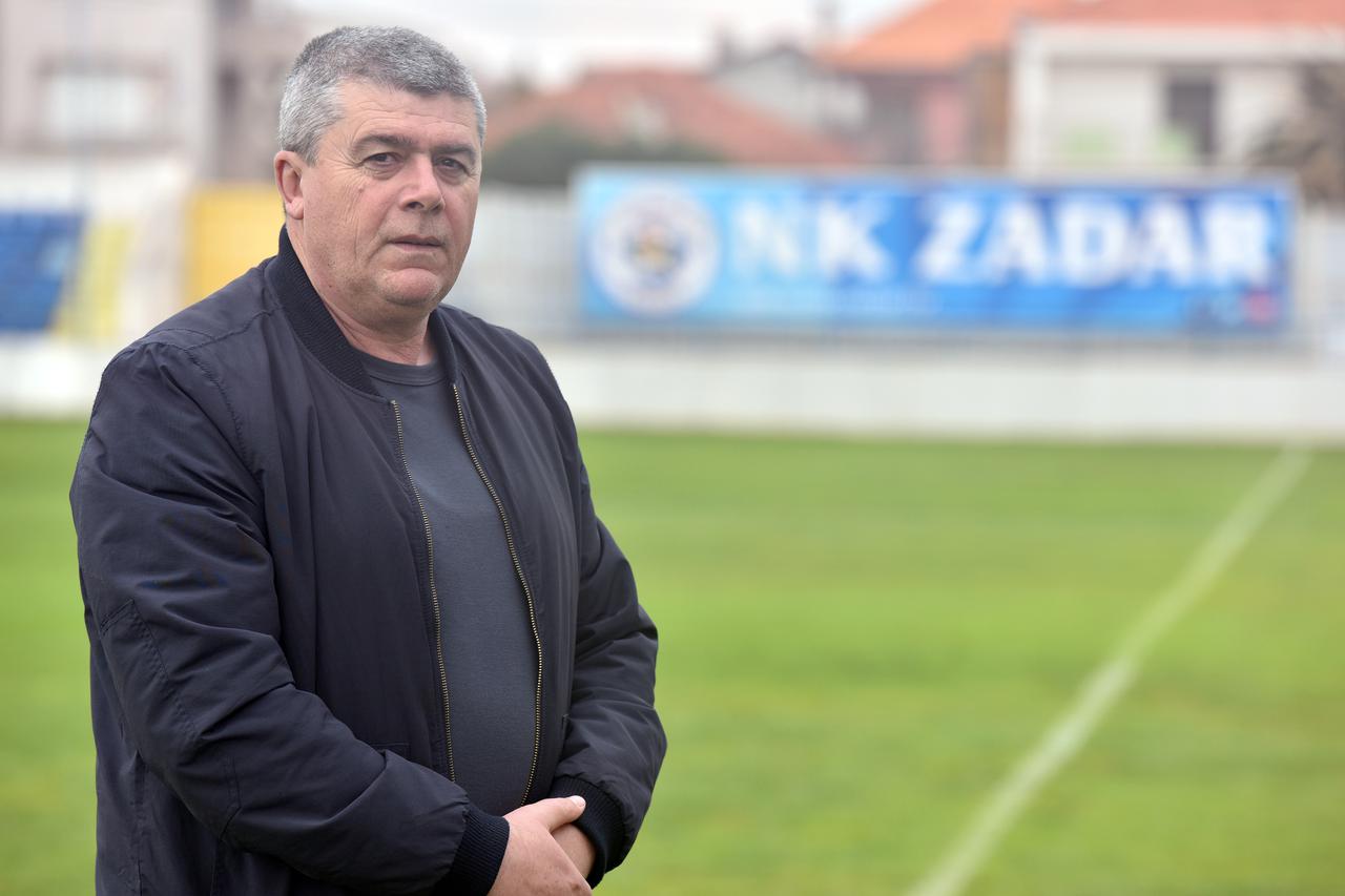 22.03.2017., Zadar -   Svetko Custic, direktor NK Zadar. Photo: Dino Stanin/PIXSELL