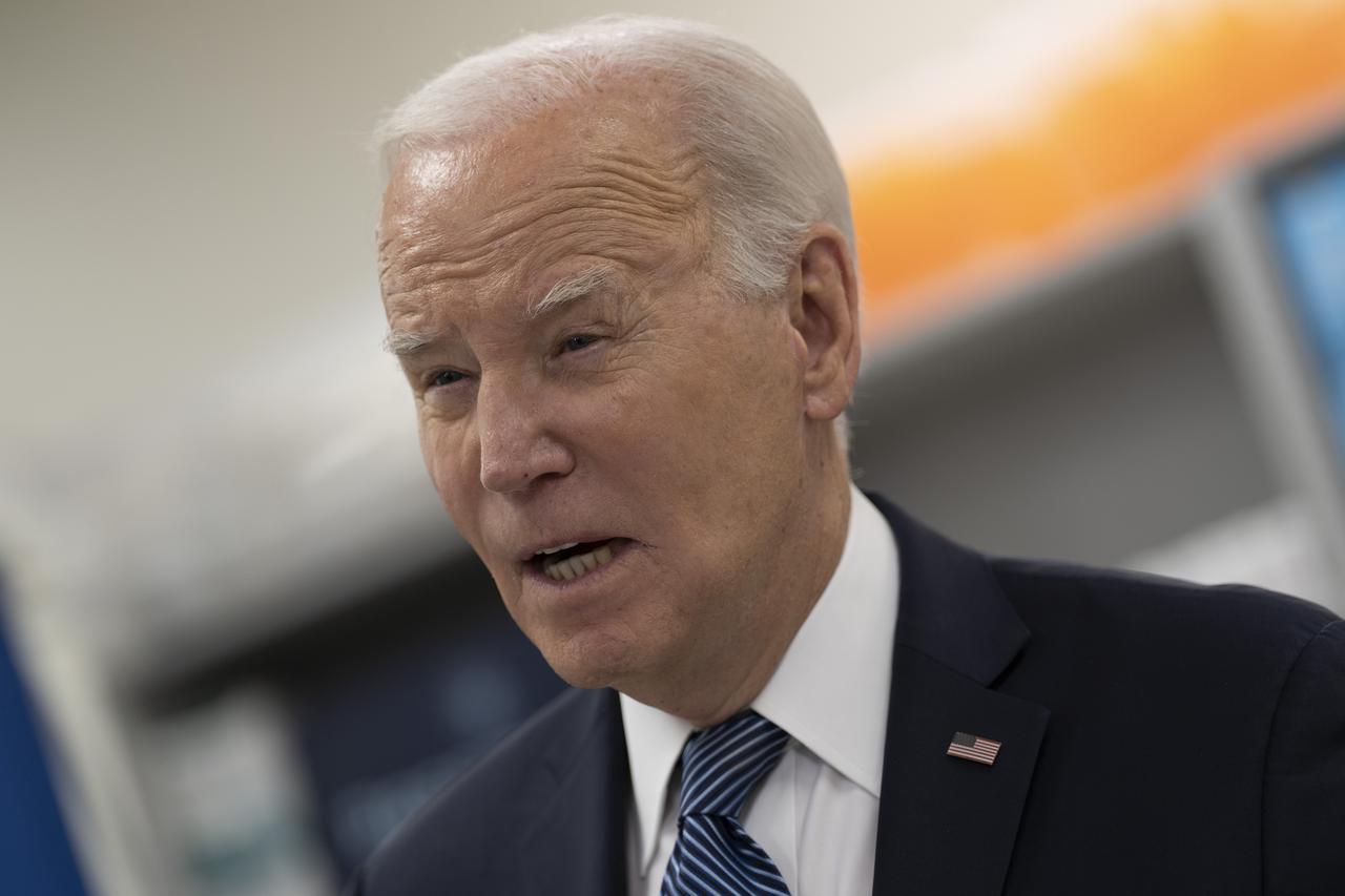 Joe Biden makes remarks on his administration's efforts to lower prescription drug costs