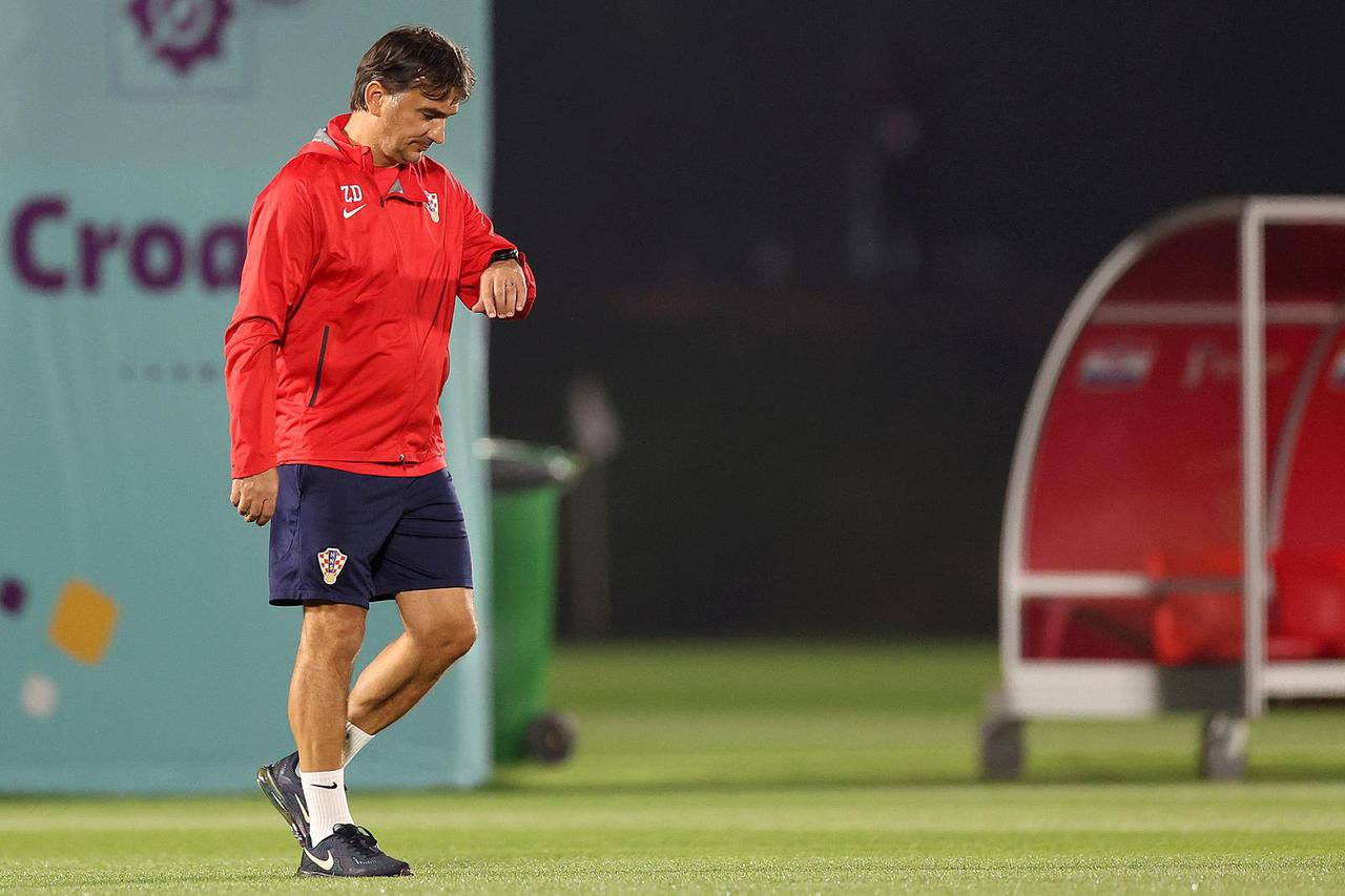 KATAR 2022 - Trening hrvatske nogometne reprezentacije uoči utakmice s Belgijom