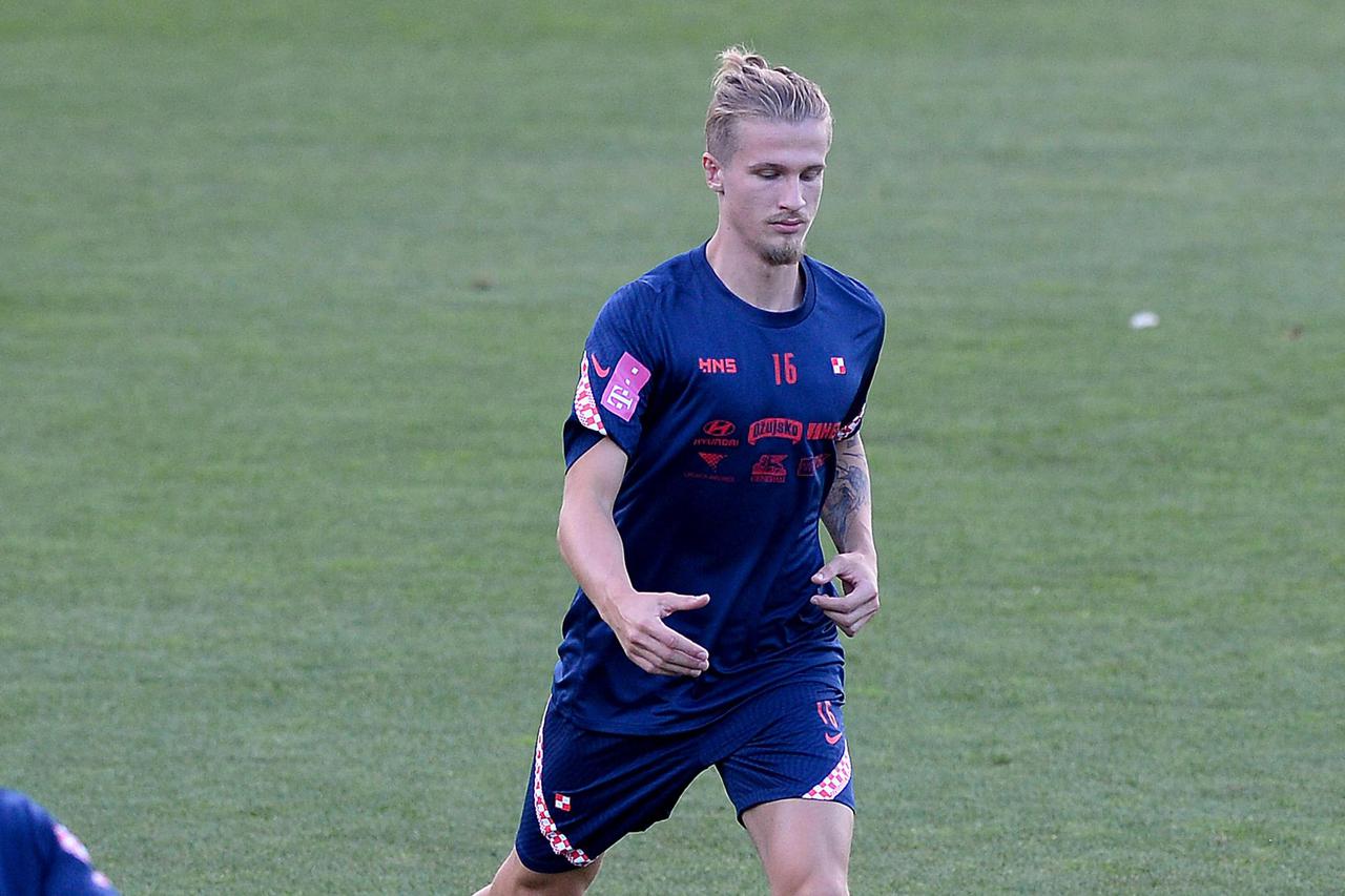 Zagreb: Reprezentativci na treningu uoči susreta u Ligi nacija s Portugalom i Francuskom