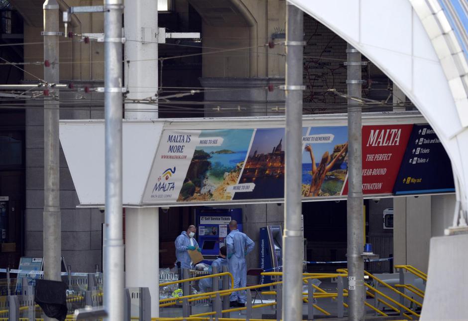 The aftermath of the terror attack in Manchester