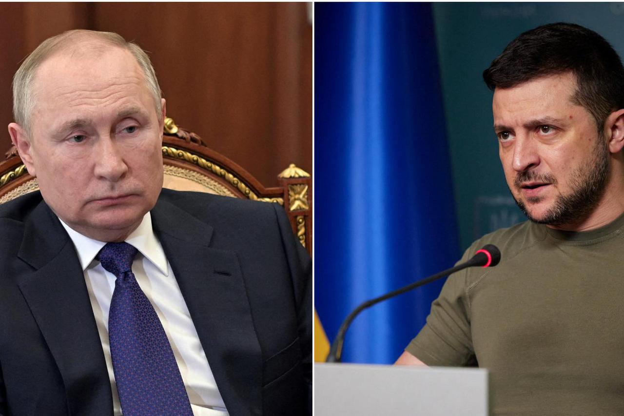 Putin i Zelenski