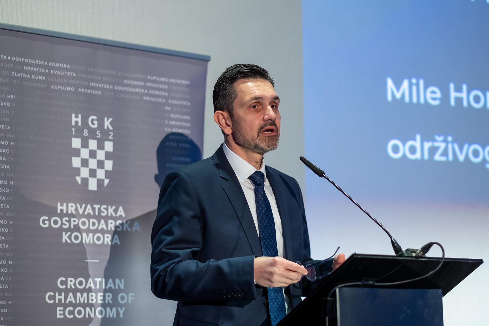 Potpredsjednik HGK za industriju i održivi razvoj Tomislav Radoš