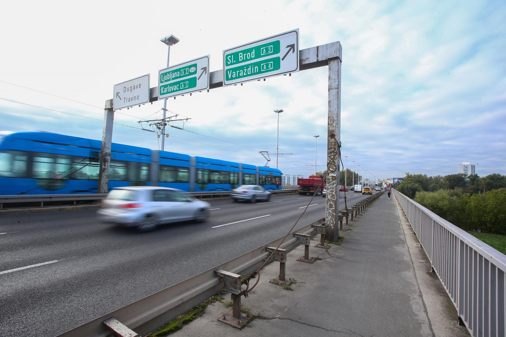 01.10.2021., Zagreb - Stanje Mosta mladosti.Photo: Matija Habljak/PIXSELL
