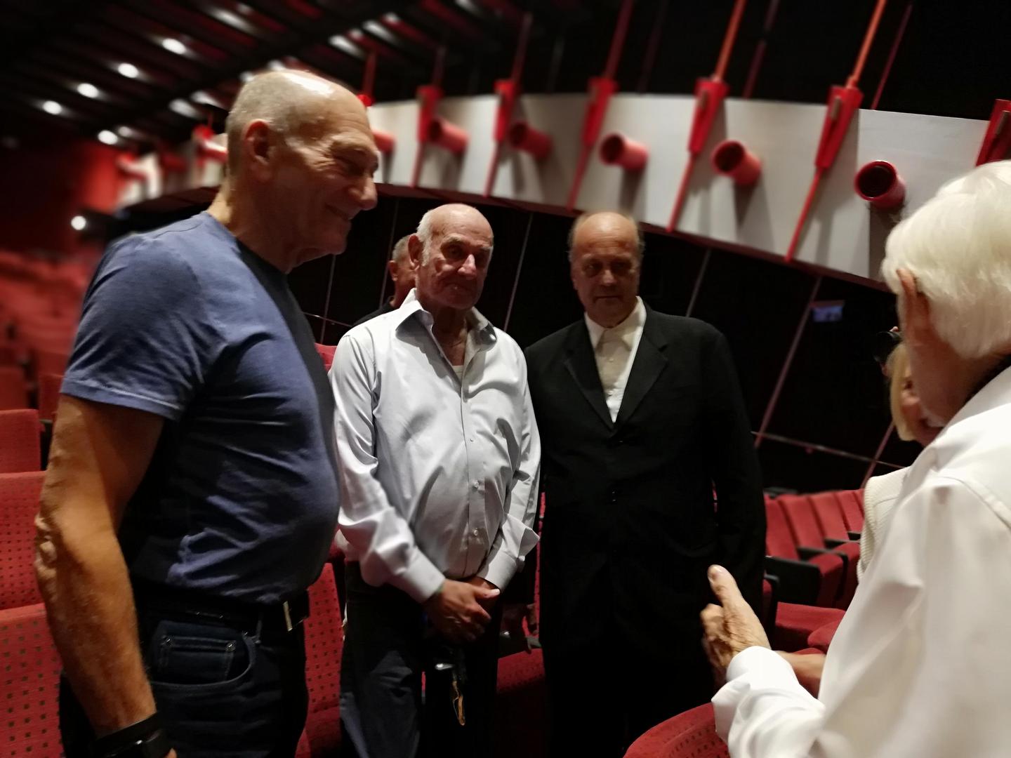 Ehud Olmert, Yaakov Pery, Jakov Sedlar i Samuel Schlesinger