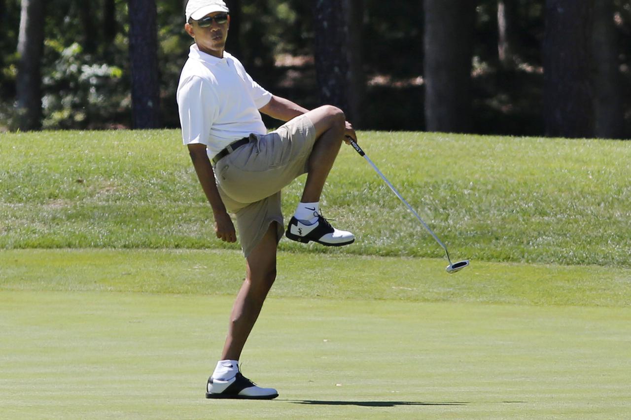 barack obama,golf
