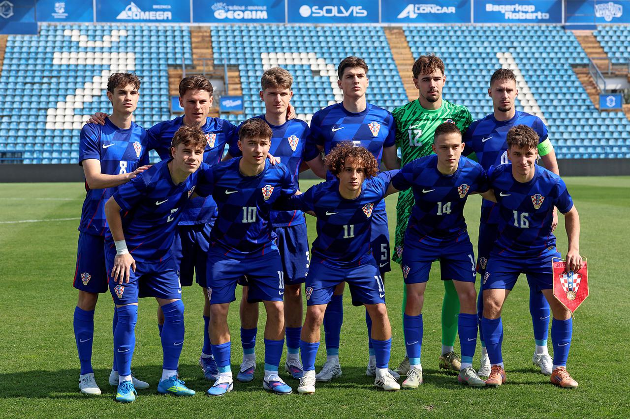 Varaždin: Elitno kolo kvalifikacija za Euro U-19 2025./2026., skupina 3, 1. kolo, Hrvatska - Švicarska