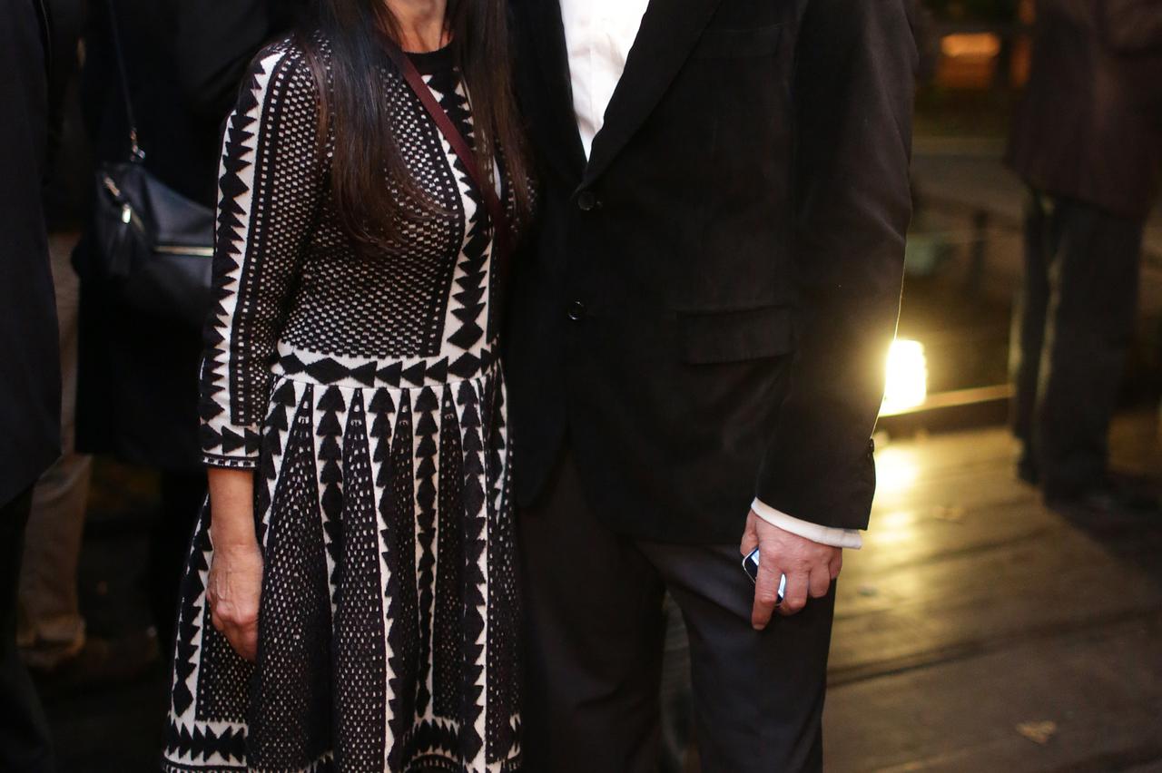 08.11.2015., Zagreb - Docek rezultata parlamentarnih izbora u stozeru Mosta nezavisnih lista u restoranu Rougemarin. Matija Vujica sa suprugu Juricom Popovicem. Photo: Grgur Zucko/PIXSELL