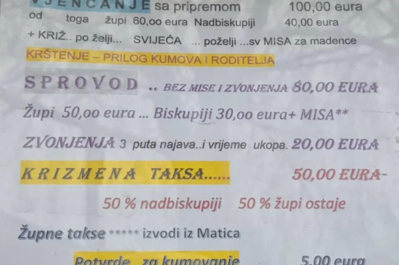 župne takse