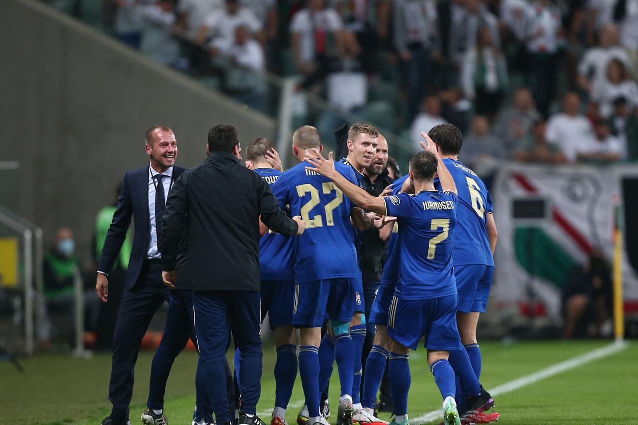Druga utakmica 3. pretkola UEFA Lige prvaka,  Legia - GNK Dinamo Zagreb.