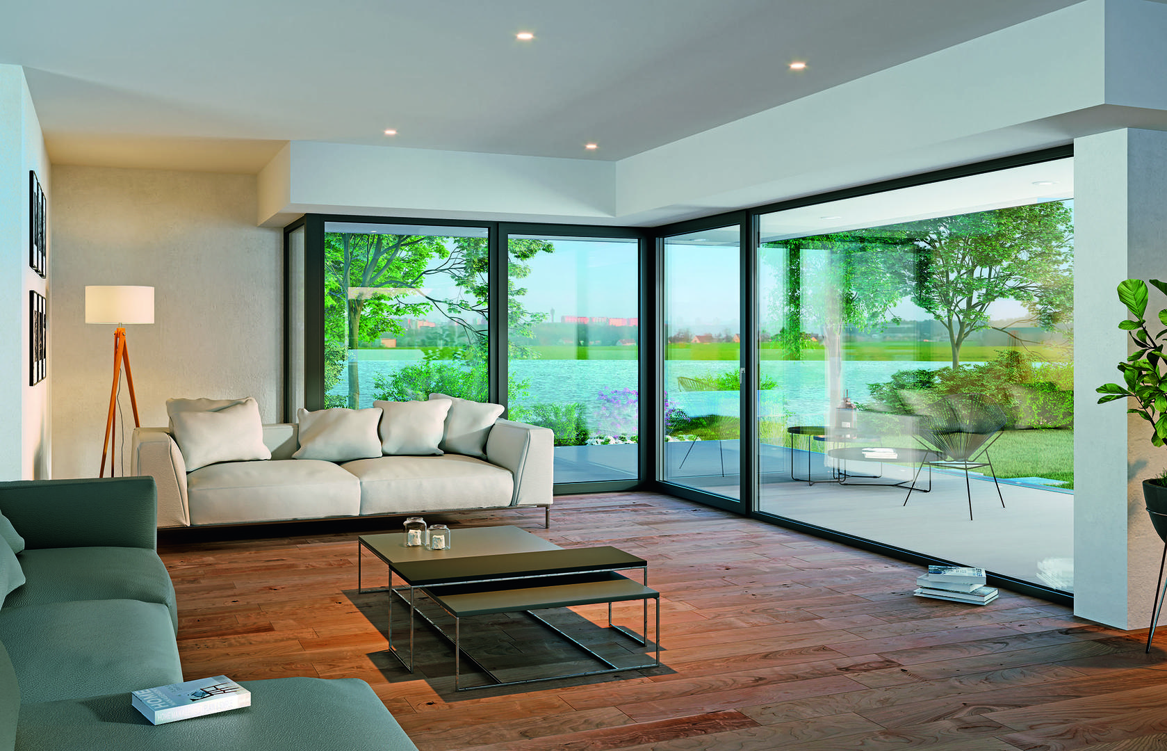 Podizno – klizne stijene predstavljaju idealan prijelaz između vašeg doma i okoline