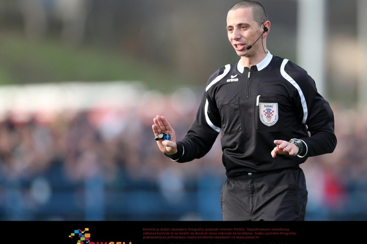 '27.11.2012., Sveti Ivan Zelina - Cetvrtfinale Hrvatskog nogometnog kupa, NK Zelina - HNK Hajduk. Andrej Burilo. Photo: Slavko Midzor/PIXSELL'