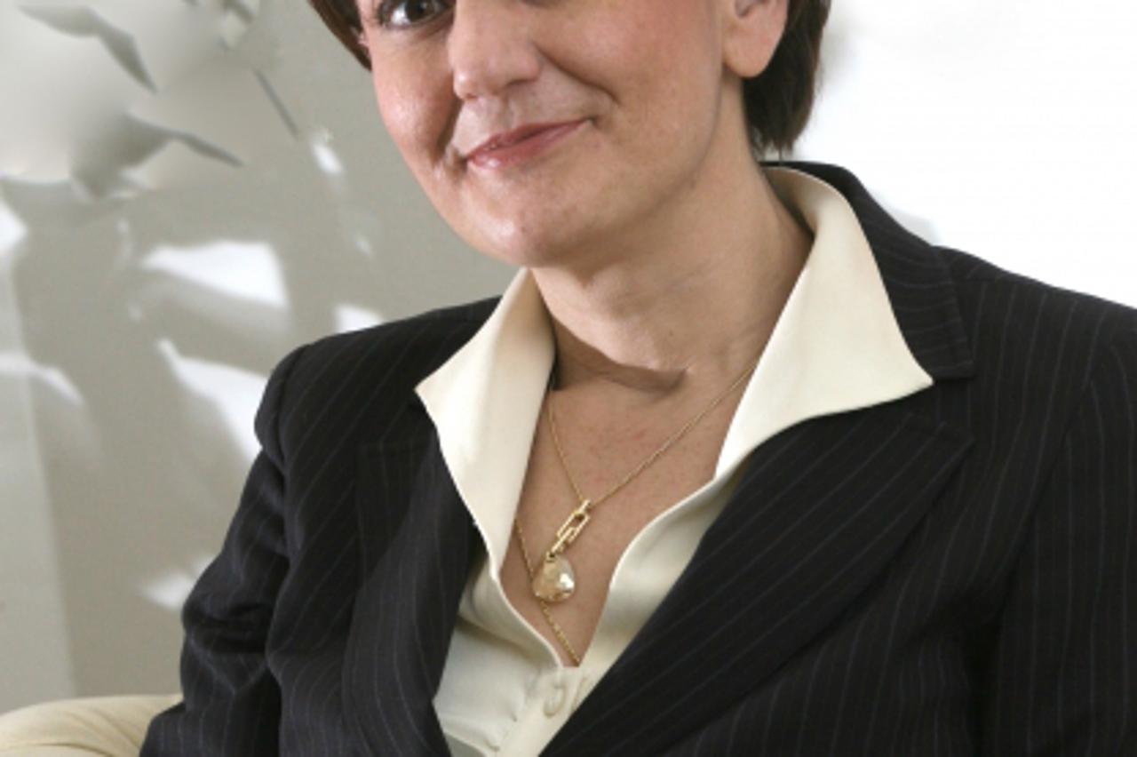 \'05.02.2010., Zagreb - Martina Dalic, predsjednica Uprave Partner Banke. Photo: Zarko Basic/PIXSELL\'