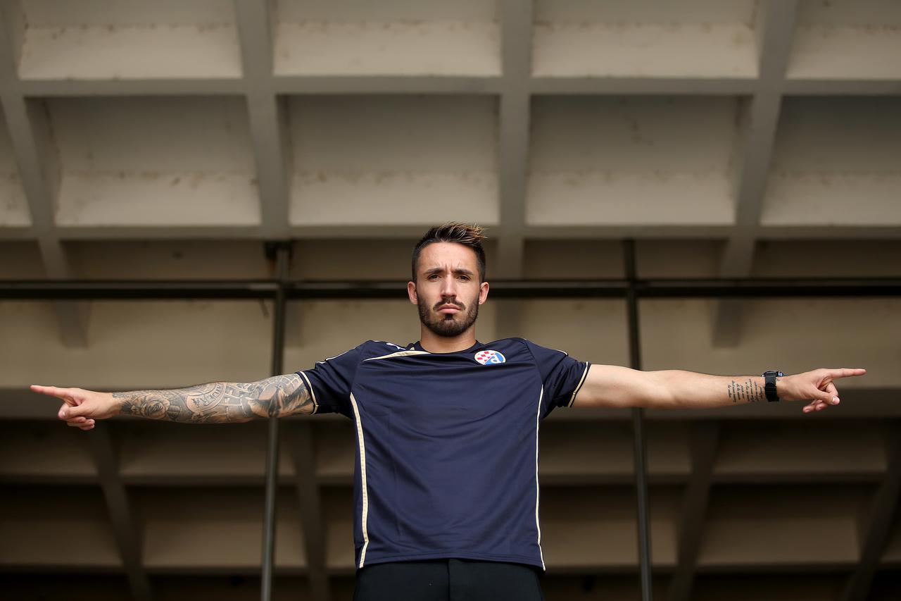 SPECIJAL MAX  09.09.2014.,  Zagreb, stadion Maksimir - Jeremy Taravel, igrac GNK Dinamo. Photo: Igor Kralj/PIXSELL