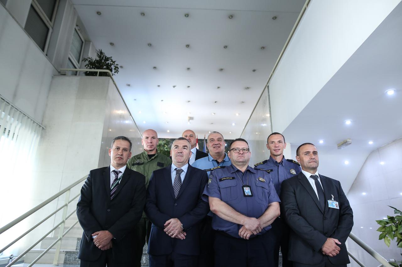 Novi ravnatelj policije Nikola Milina predstavio svoje zamjenike i pomoćnike
